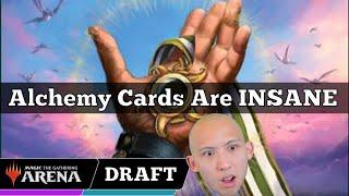 Alchemy Cards Are INSANE | Aetherdrift Alchemy Draft | MTG Arena