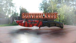 Как сделать SURVIVAL KNIFE в скине SLAUGHTER? CS:GO