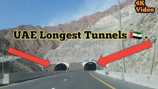 Al Fujairah Tunnel / Tunnel in Khorfakkan / Long Tunnel in Dubai UAE / longest Tunnel in Dubai UAE