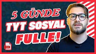 TYT Sosyal Nasıl Fullenir? | HIZLI