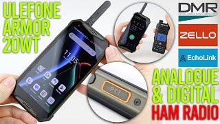 All In One Digital/Analogue Ham Radio & Network Radio - Ulefone Armor 20WT