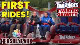 Riding Hersheypark's NEW Twizzlers Twisted Gravity! | Vlog 5/22/25