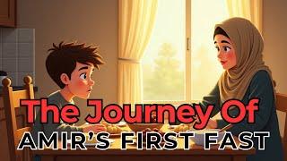 The Journey of Amir’s First Fast | Short Story for Kids | RAMADAN Tales | Ramadan Story for Kids