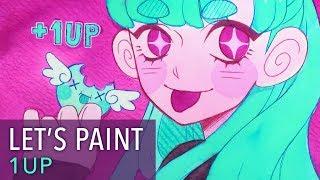 Let's Paint - 1UP