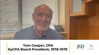 1978-1979 KyCPA Board President, Tom Cooper