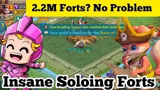 Guild Expedition Soloing Forts Unlimited Fun || Lords Mobile