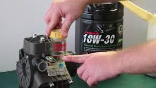 How to correctly fill your Bertolini pump with oil