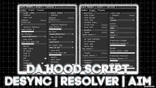 [UPDATED] DA HOOD SCRIPT | AIMLOCK, RESOLVER, DESYNC & ANTILOCK | NO ADS | ROBLOX 2024