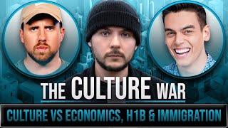 American Culture vs Economics, H1-B & Immigration DEBATE | The Culture War with Tim Pool