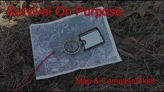 Using a Map and Compass on a Hike - Map and Compass Skills - Video 4