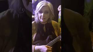 Sonya Isaacs helps the IBMA Foundation promote the Strings for Dreams Raffle.