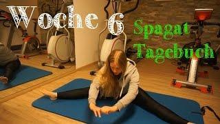 Spagat Tagebuch | Woche 6 | Stretching | Spagat lernen