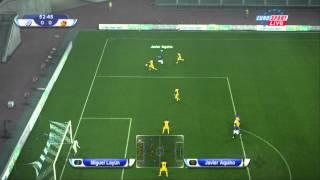 PES 2010 ACTUALIZADO SIMULACIÓN CRUZ AZUL VS AMÉRICA 2012 HD