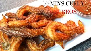 BEST HOMEMADE CHURROS RECIPE | DINE WITH DUDDESS