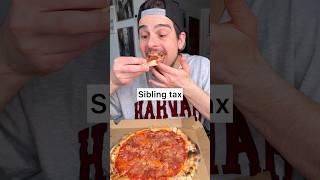 Sharing is caring, but who doesn't want MORE PIZZA️| Sibling food| CHEFKOUDY