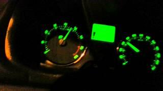 Skoda Fabia 1.2 on LPG - run from 0 to 120 km/h