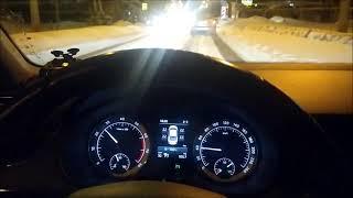 Работа Адаптивного круиз контроля на МКПП ОктавияА7
