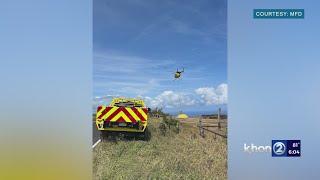 Firefighters contain 40% of 250 acre brush fire at Schofield Barracks