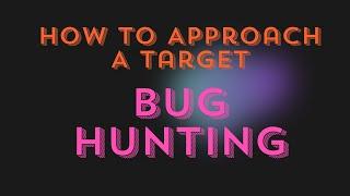 How To Approach a Target For Bug Hunting