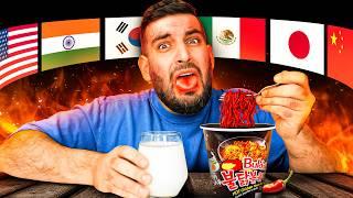 I Ate The Spiciest Snacks From Every Country