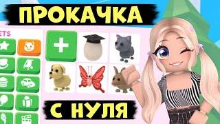 ПРОКАЧКА С НУЛЯ В АДОПТ МИ!! КАК ПРОКАЧАТЬСЯ В АДОПТ МИ ОТ НУБА ДО ПРО!? | Adopt me Roblox