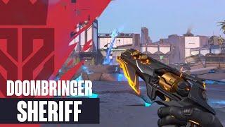 DOOMBRINGER SHERIFF SKIN GAMEPLAY - VALORANT ALL DOOMBRINGER SKINS