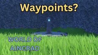 What are Waypoints? | Roblox World of Aincrad