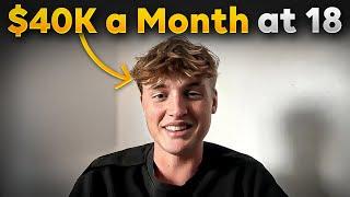 Making $40k/month at 18yo with Influencer Marketing