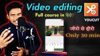 how to use youcut editor app/how to edit video in youcut video editor app/video editing youcut