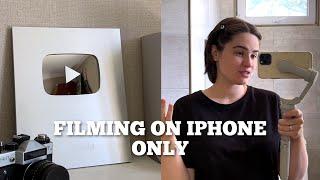 How I Film My Videos With IPhone Only | Starting a YouTube Channel