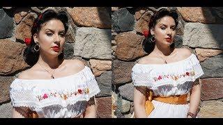 Tutorial Estilo de Cabello Adelita/ PinUp Mexicana | Nena Moreno