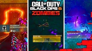 The Tomb All 15 Side Easter Eggs: Free Raygun, Pack A Punch, Perks, Gold Armor (Black Ops 6 Zombies)