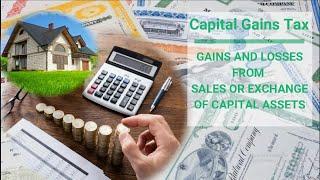 Gains and Losses on Sale or Exchange of Capital Assets - Part 2