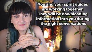 A powerful surge of communication between you are your spirit guides - tarot reading