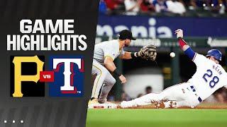 Pirates vs. Rangers Game Highlights (8/19/24) | MLB Highlights