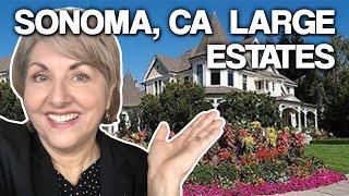 Amazing Video Tour Sonoma California |  Large Homes 4 Bedroom PLUS |  Realtor Video Content