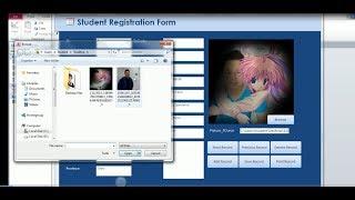 Adding Browse Button and Image Control in MS ACCESS Windows Form