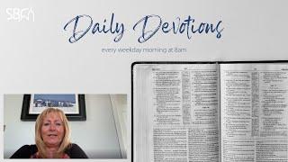 SBC Daily Devotion - 14th May, Marie