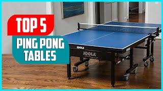 Best Ping Pong Tables 2023 | Top 5 Best Ping Pong Tables Review