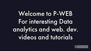 Welcome to P-Web