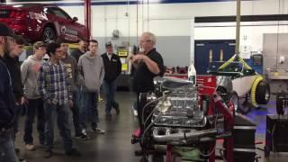 Universal Technical Institute Blown Engine Startup