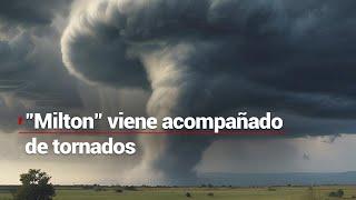 "Milton" no está solo: además de huracán, hay cinco alertas de tornado en Florida