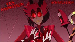 Alastor's omen  ( Hazbin Hotel Animation / Charlastor) #hazbinhotel #animation #shorts