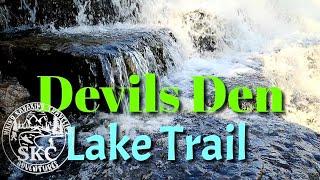 Devils den lake trail Arkansas.