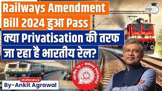 Lok Sabha passes Railways Amendment Bill amid privatisation concerns | Know all about it