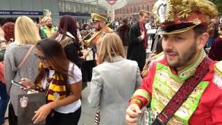 Classic Car Boot.. Brass Band does old school rave