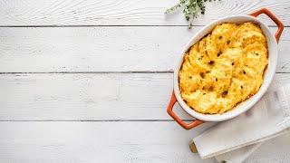 A Melhor Receita de Batata Gratinada