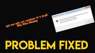 api-ms-win-crt-runtime-l1-1-0.dll missing error|Fix .DLL Files Missing Error In Windows 7/8/10|Tips