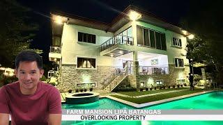 2.7 HECTARES LAKE VIEW PERFECT FARM MANSION LIPA CITY BATANGAS | OVERLOOKING FARMHOUSE TOUR C88