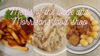 Meals Of The Week and Morrisons Food Shop